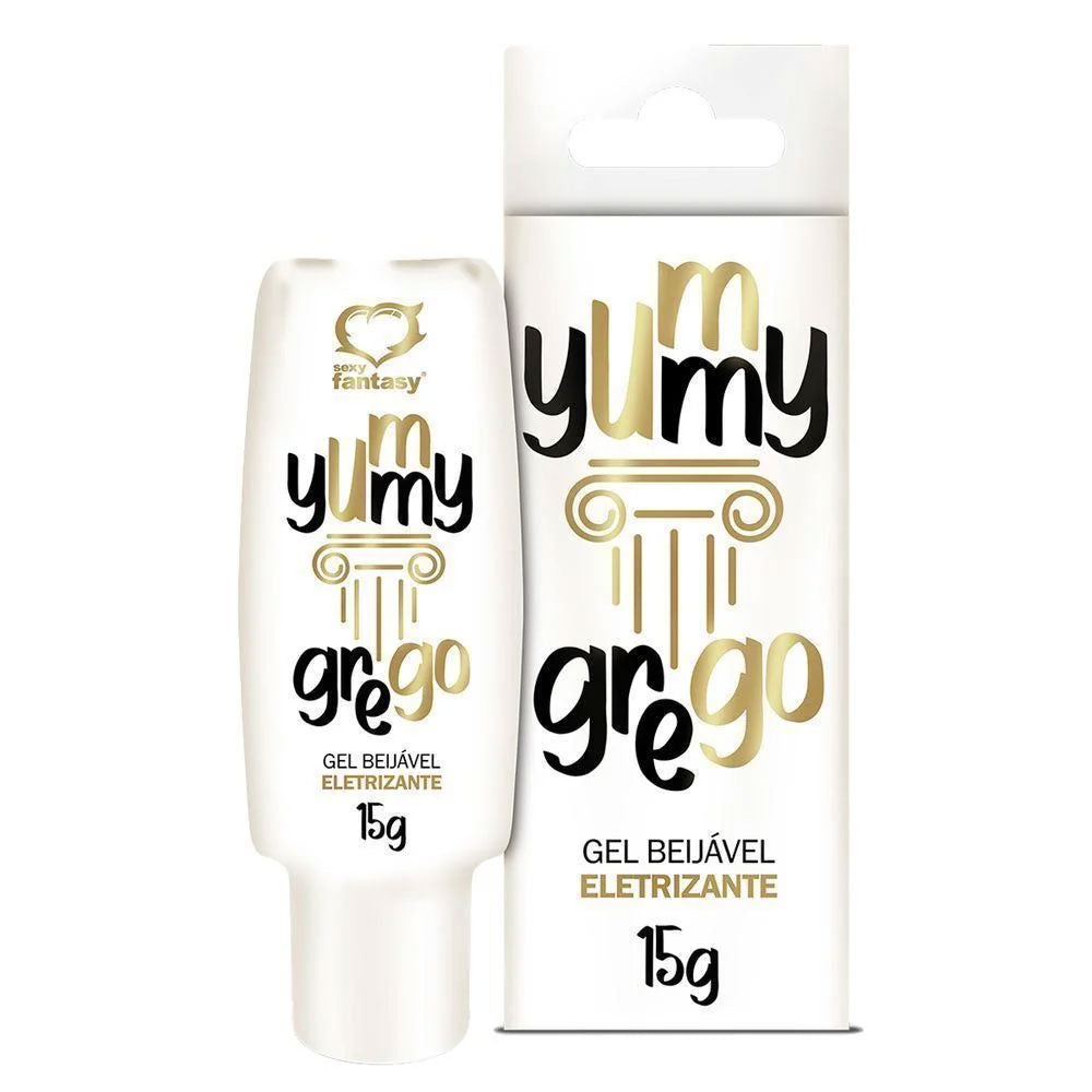 Gel Beijável Yummy Grego Eletrizante 15g