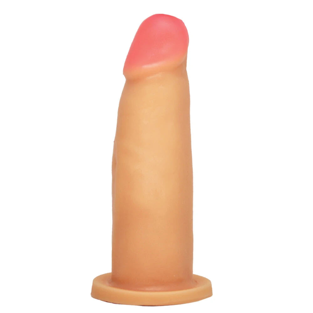 Cinta Peniana com Dildo em Silicone Small 14 x 3,5 cm