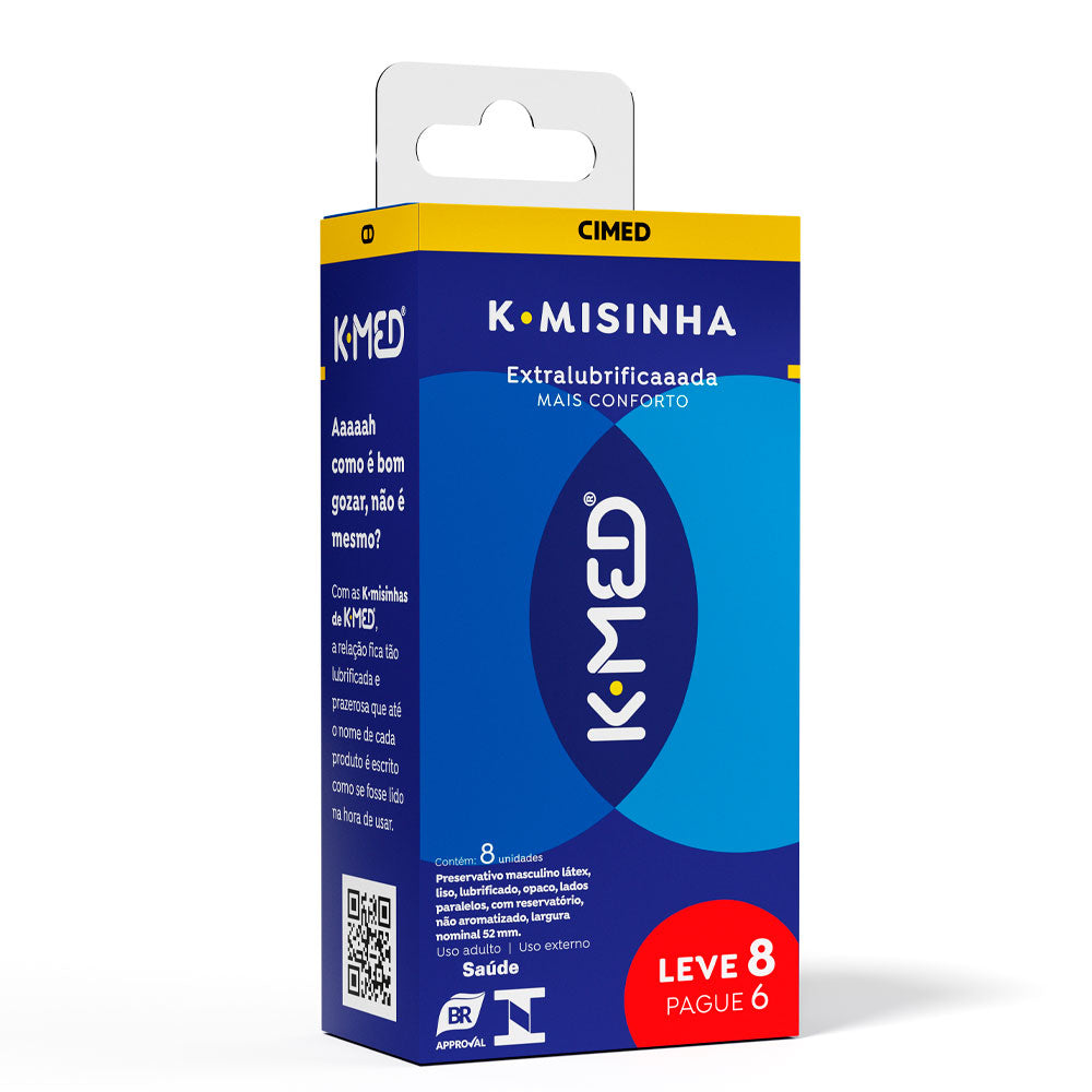 Preservativo K-Med K-Misinha Extralubrificada