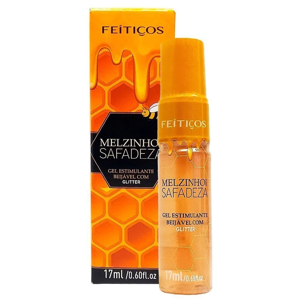 MELZINHO COM SAFADEZA GEL EXCITANTE BEIJÁVEL 17ML FEITIÇOS
