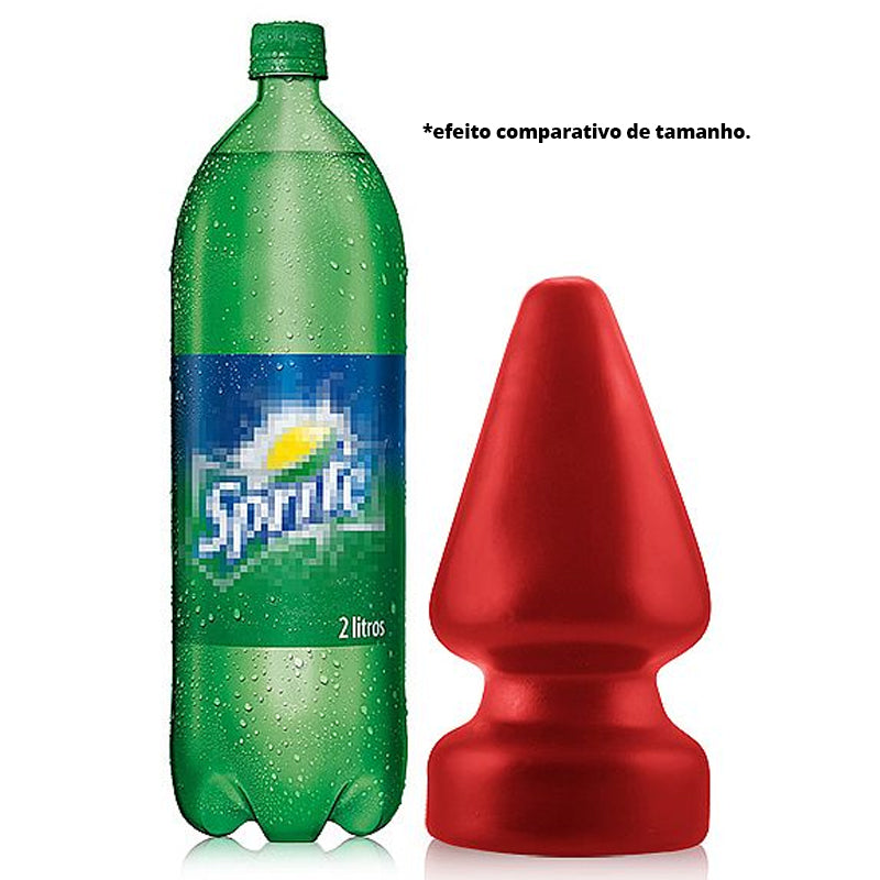 Plug Gigante Liso com Ventosa 24 cm x 11 cm