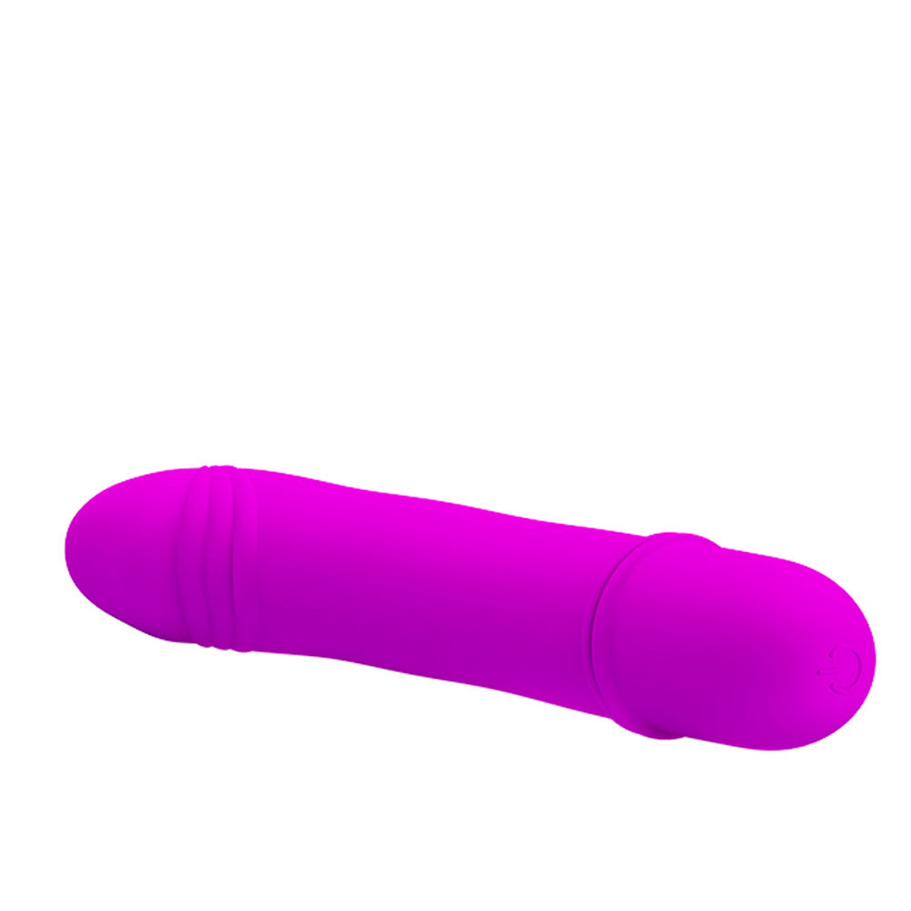 Vibrador em Silicone Formato de Glande na Ponta com 10 Modos de Vibração - PRETTY LOVE BECK