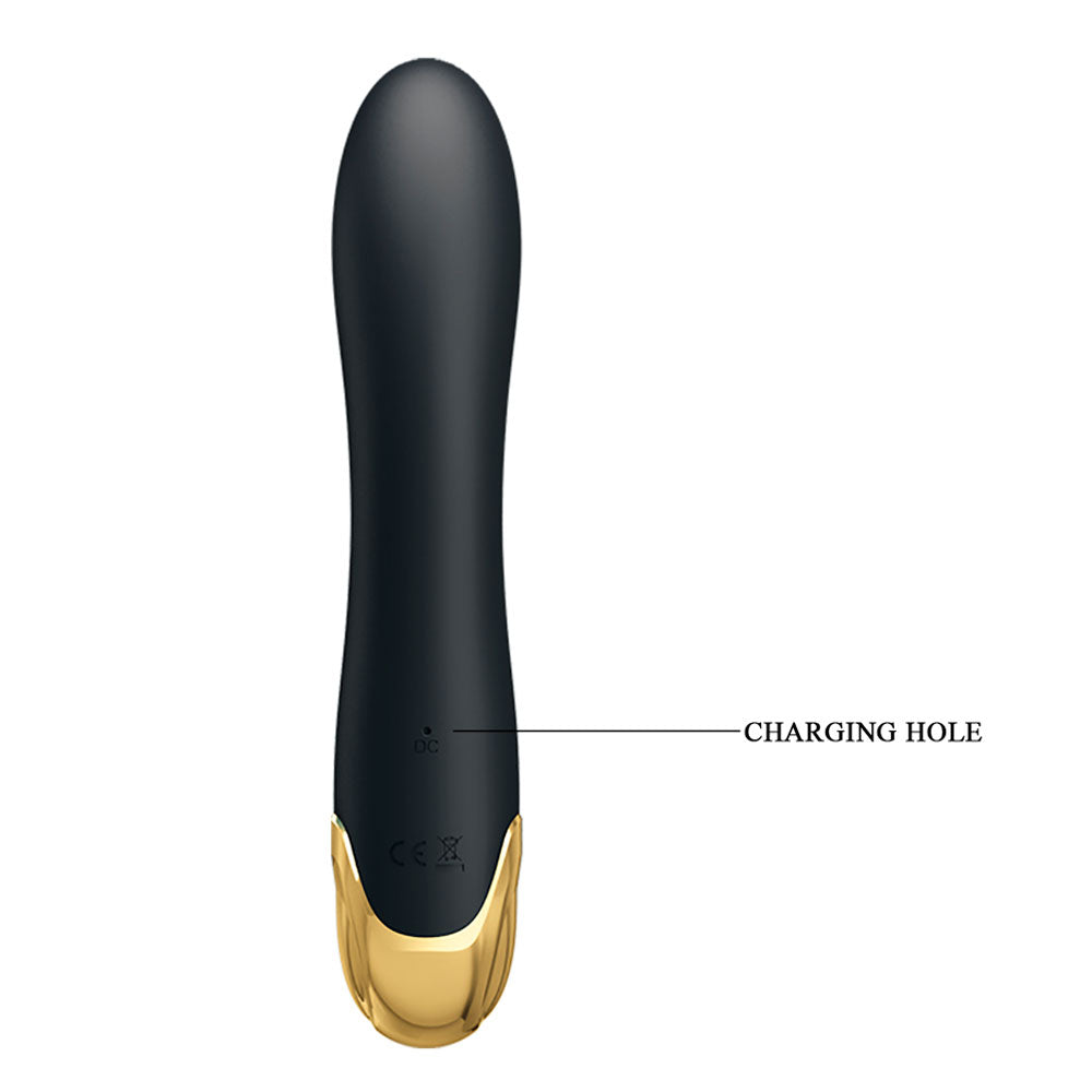 Vibrador Duplo com Detalhe em Ouro 18k - Pretty Love Double Pleasure