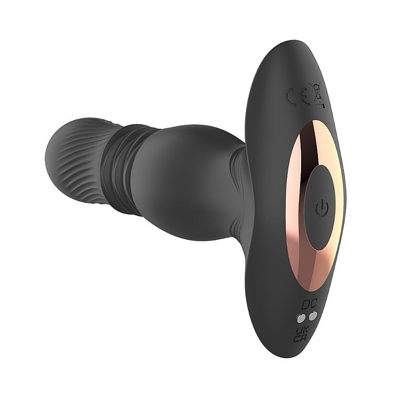 Plug Anal com Vibro - Vai e vem - Roy-RCT - SI