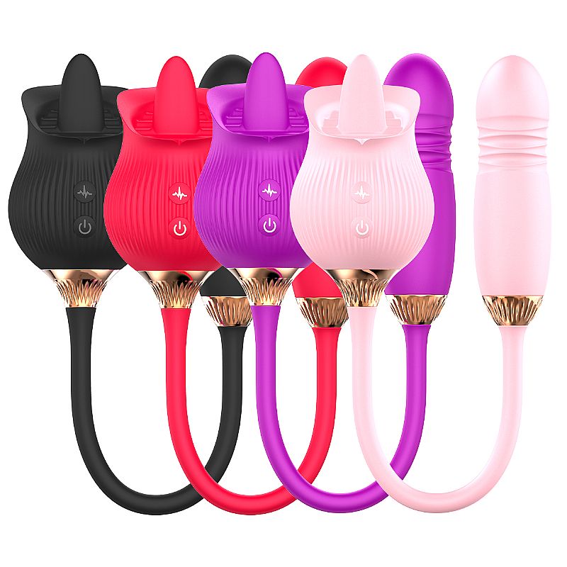 Rosa Estimuladora de Clitóris e ponto G