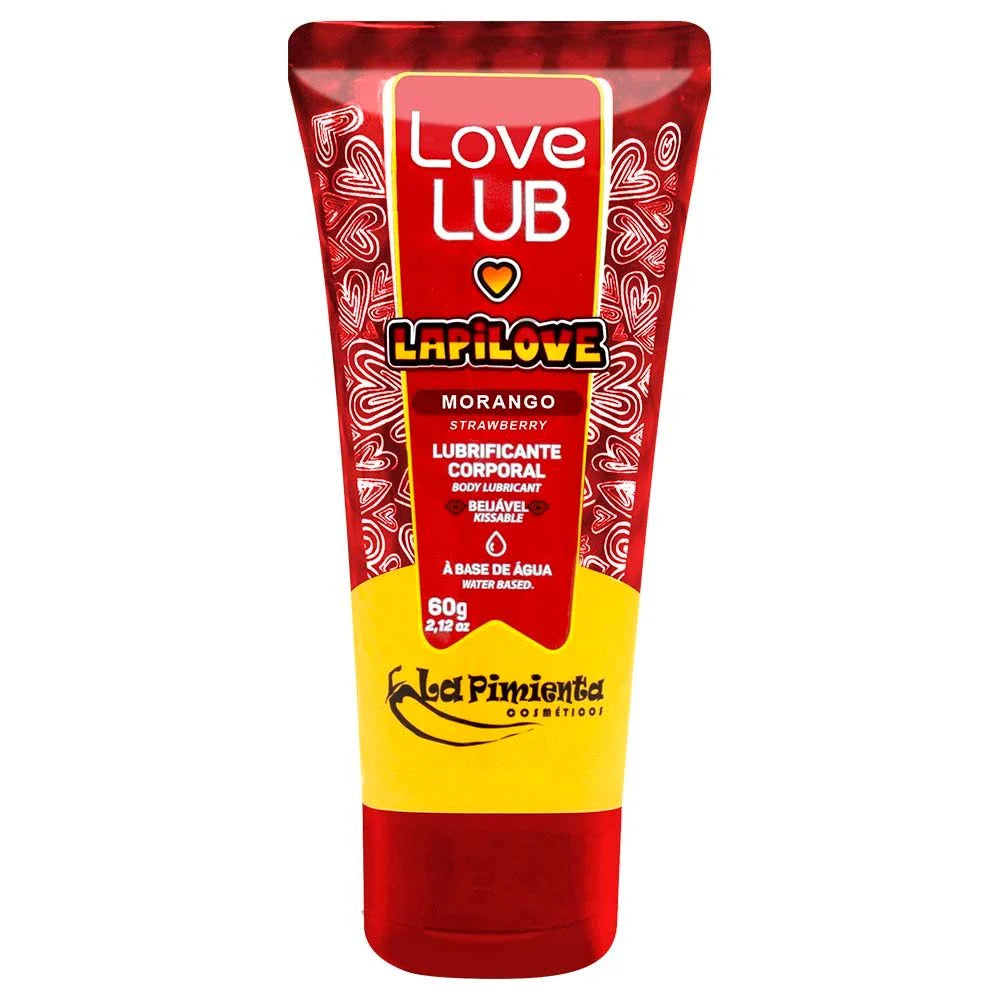 LOVE LUB BUBBALOVE GEL LUBRIFICANTE BEIJÁVEL 60G LA PIMIENTA