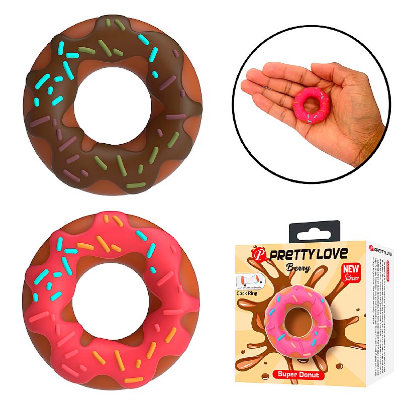 Anel Peniano Formato de Donuts - Para Diâmetro 2.0 cm