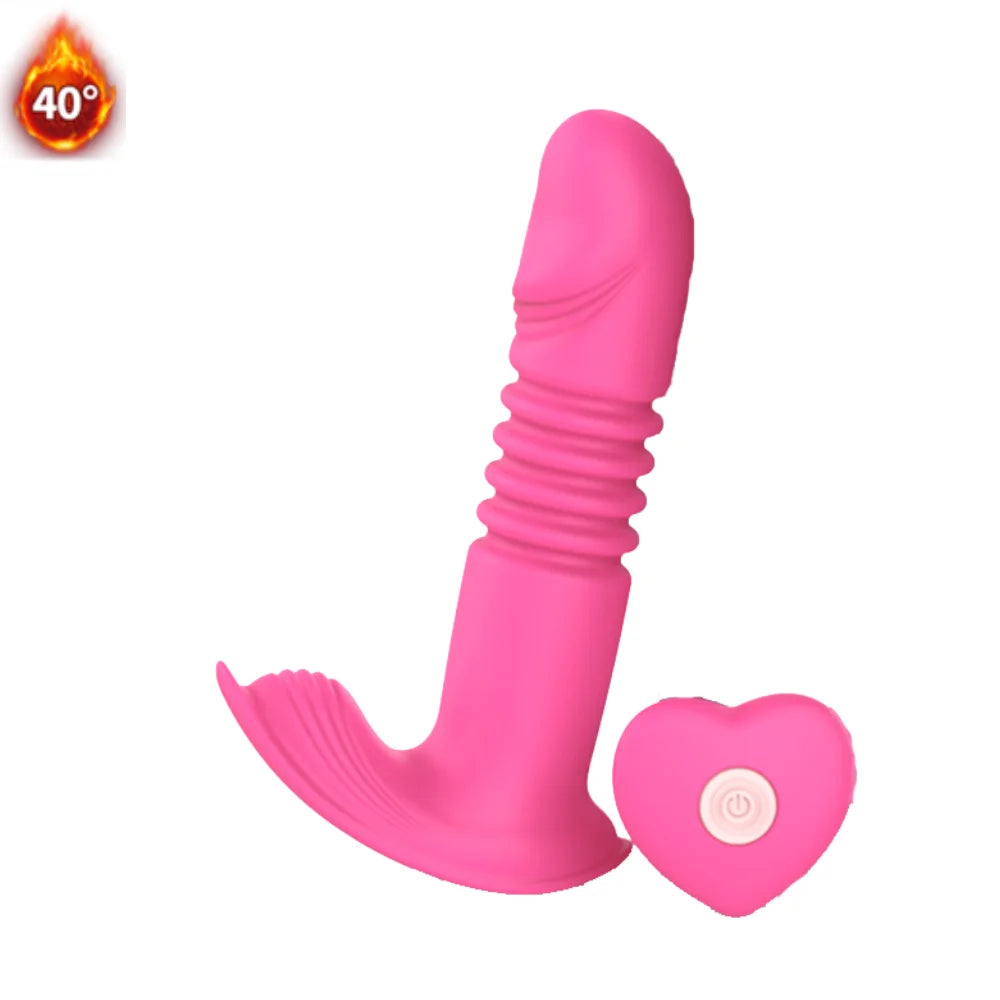Vibrador calcinha com aquecimento e controle remoto sem fio