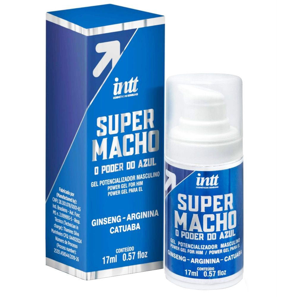Gel Excitante Masculino Super Macho 17ml