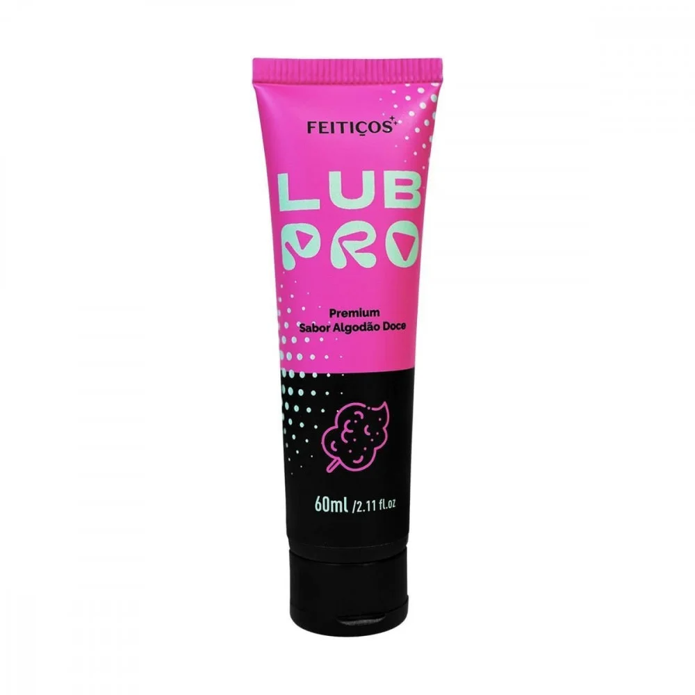 LUBPRO Algodão Doce Lubrificante Premium 60ml - Feitiços