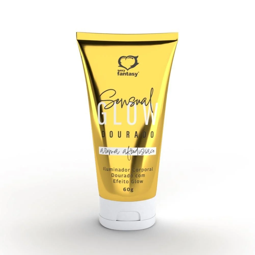 SENSUAL GLOW DOURADO ILUMINADOR 60G SEXY FANTASY