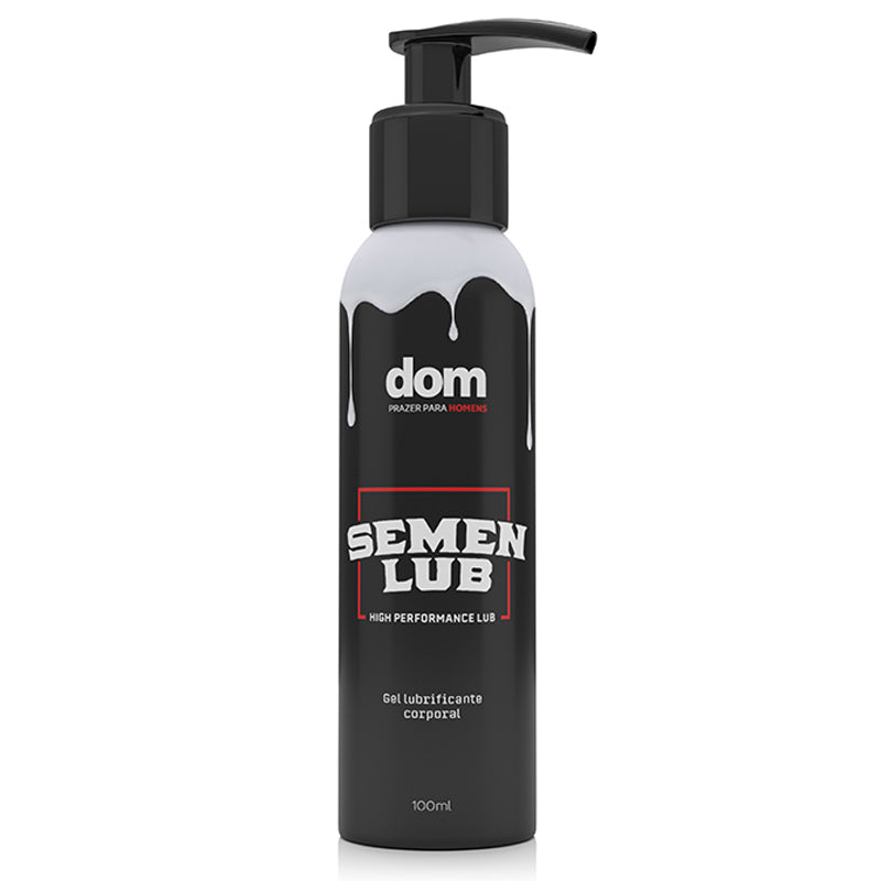Gel Lubrificante Corporal Semen Lub 100ml - Coleção Dom Prazer para Homens