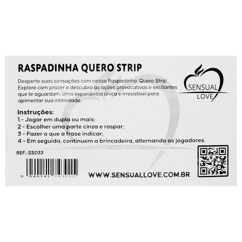 Raspadinha Quero Strip Unitária