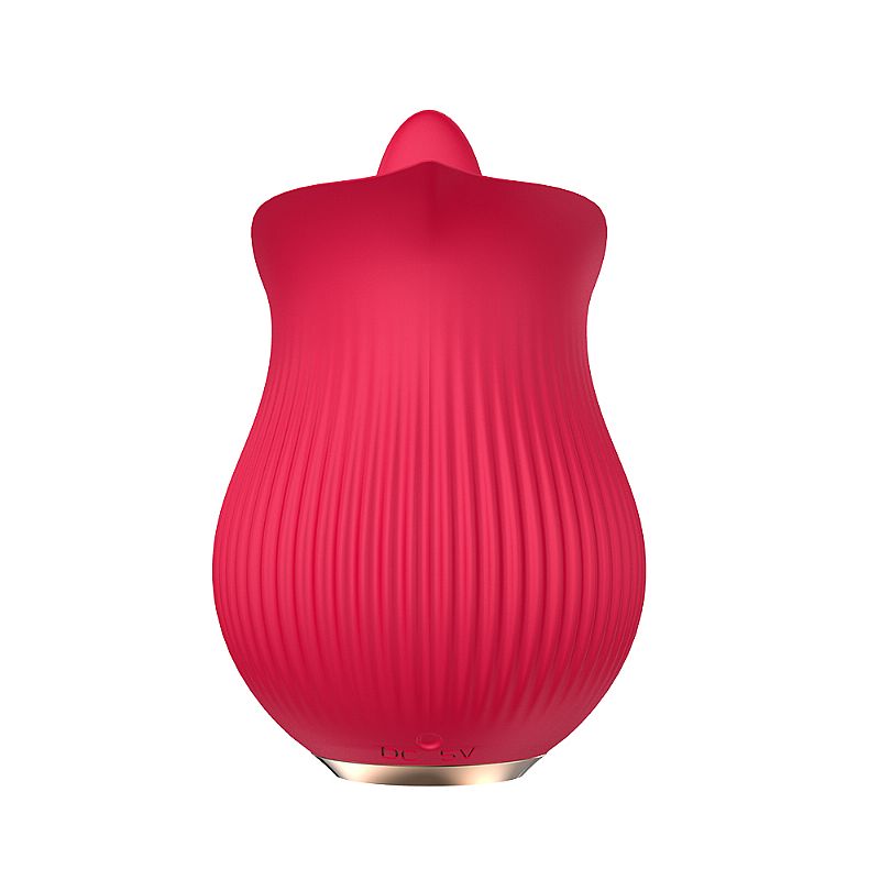 Rosa Estimuladora de Clitóris com Língua Tongue