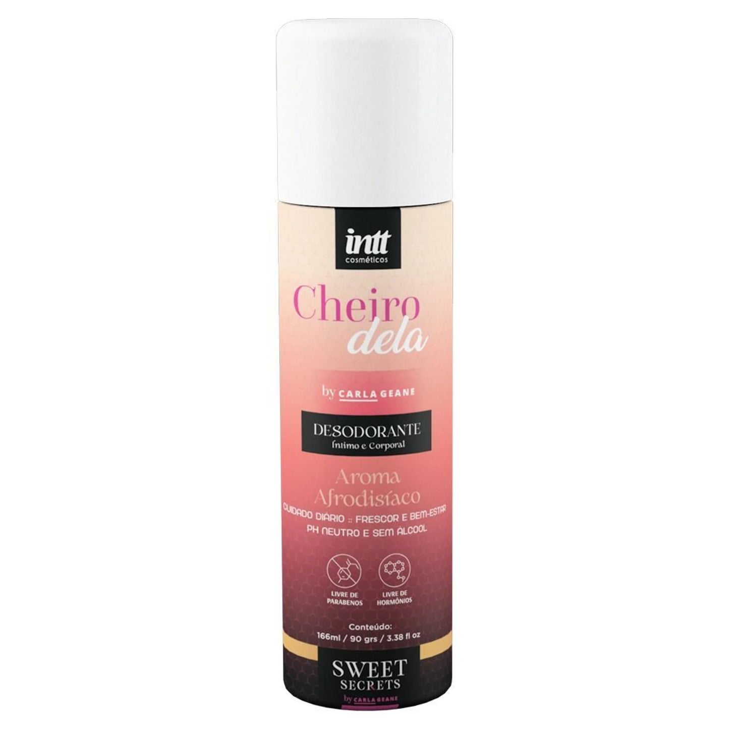 Desodorante Afrodisíaco Cheiro Dela Sweet Secrets 166ml