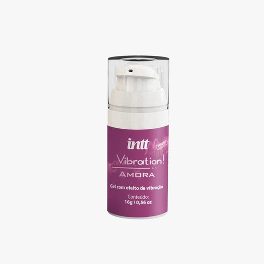 Vibrador Líquido Gel Sabor Amora Extra Forte