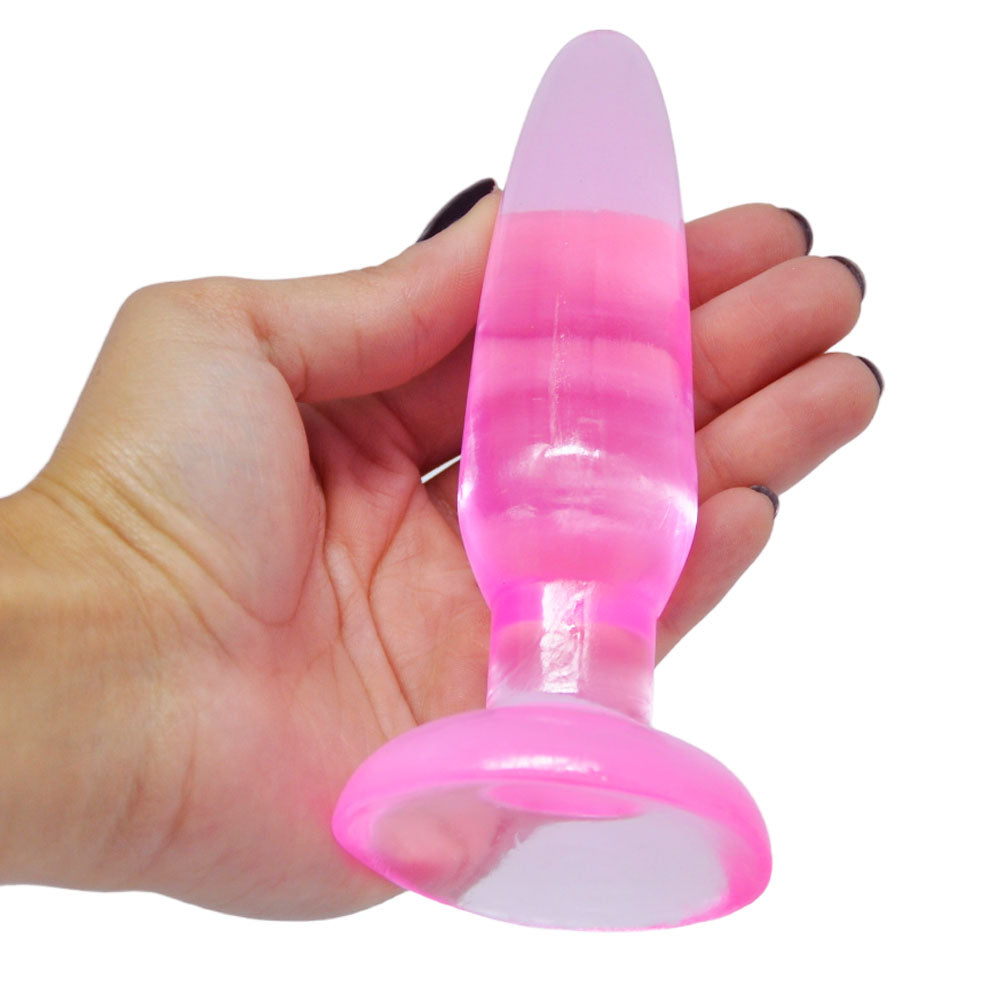 Plug Anal Estimulador Iniciante com Ventosa