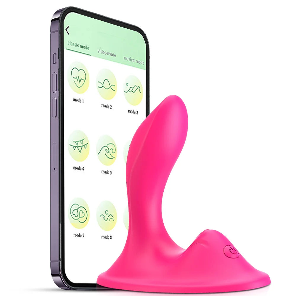 Vibrador de calcinha duplo motor