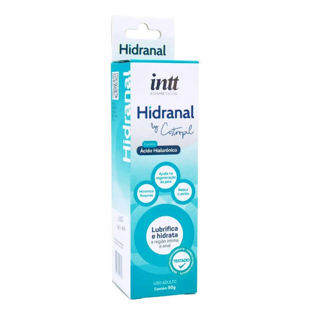 HIDRANAL Hidratante e Lubrificante Íntimo e Anal 50g Intt
