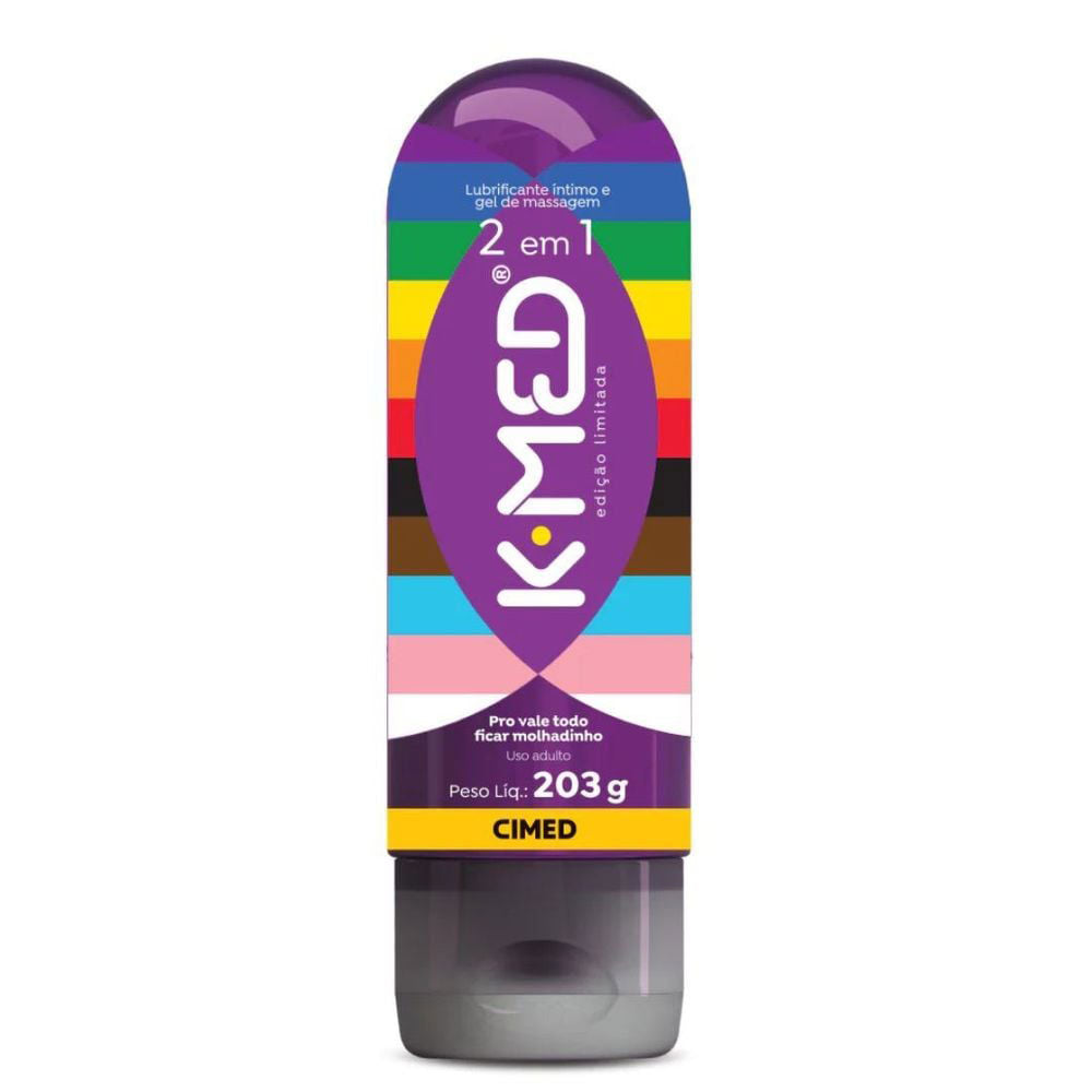 Gel Lubrificante Íntimo 2 em 1 LGBTQIAP+