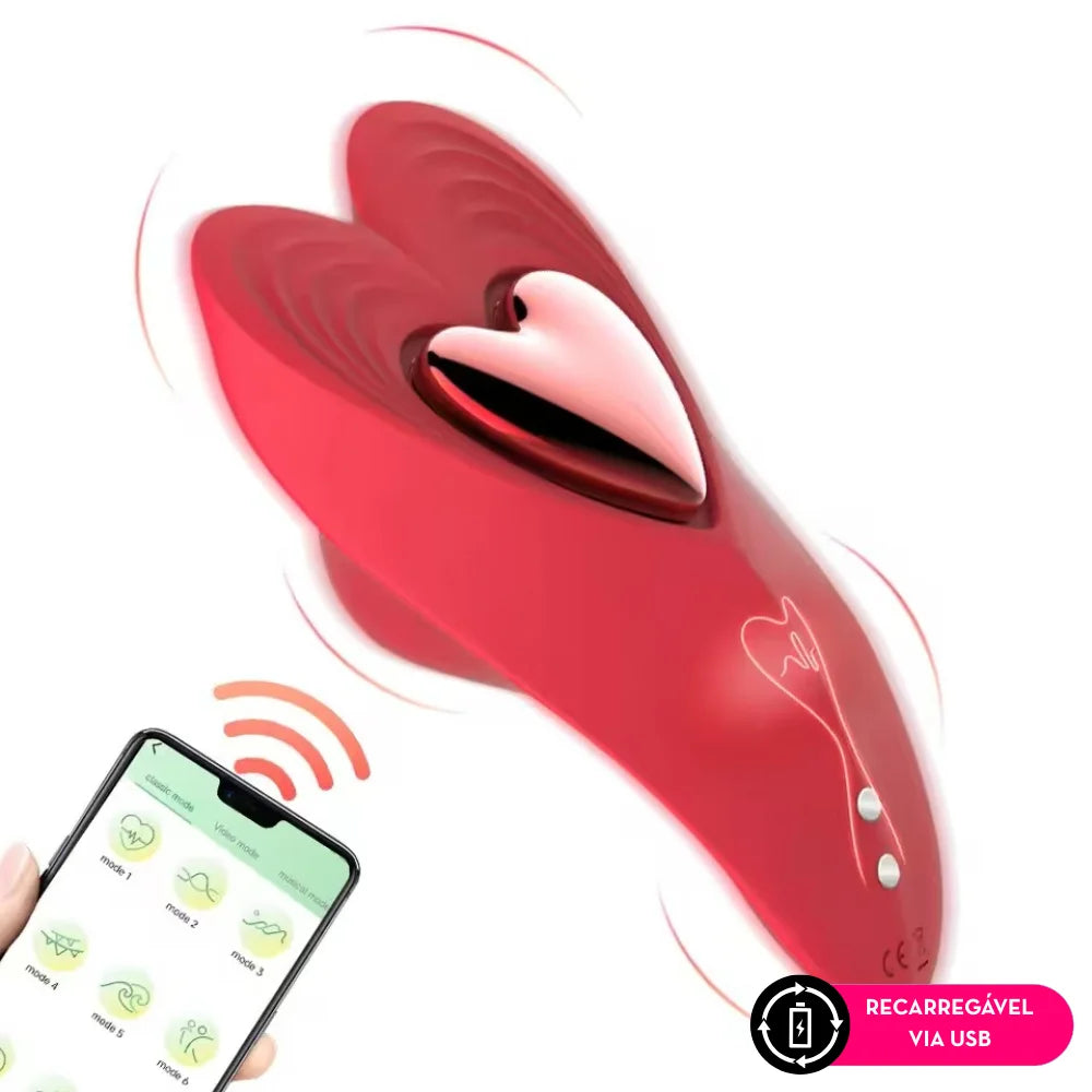 Vibrador de calcinha por aplicativo