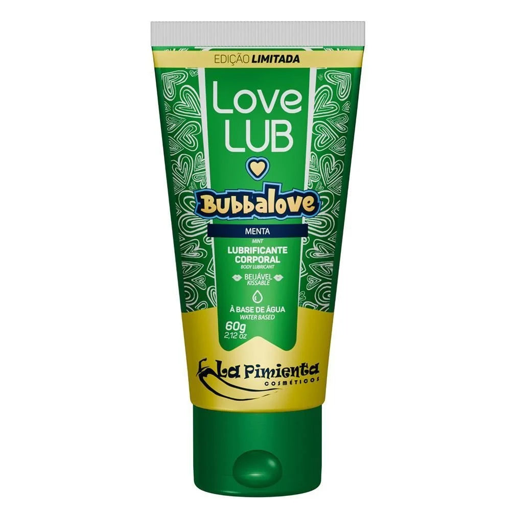 LOVE LUB BUBBALOVE GEL LUBRIFICANTE BEIJÁVEL 60G LA PIMIENTA