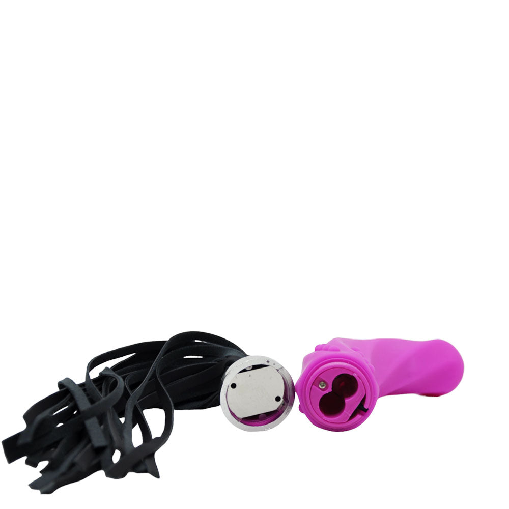 Vibrador Chicote Multivelocidade com Ponta Curvada