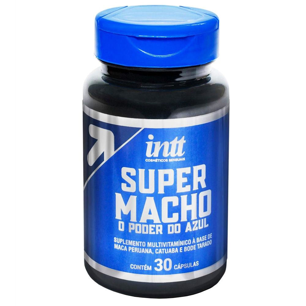 Excitante Masculino Super Macho - 30 Cápsulas