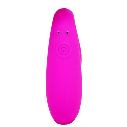 Estimulador Duplo em Silicone Macio Pulsador de Clitóris com Controle