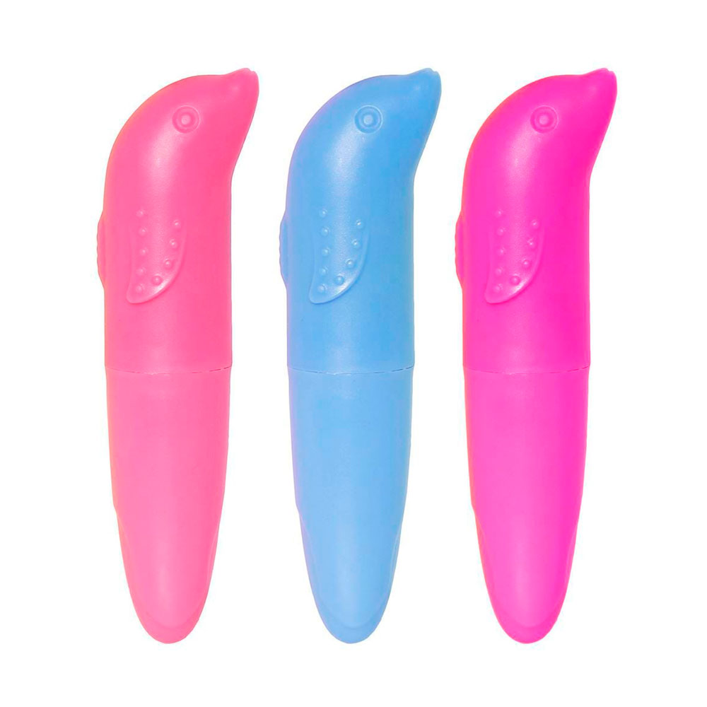 Vibrador Ponto G Golfinho com Dupla Estimulação Liso