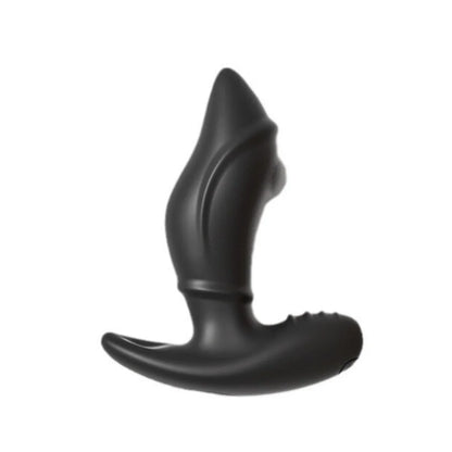 Plug anal vibratório em silicone com controle remoto