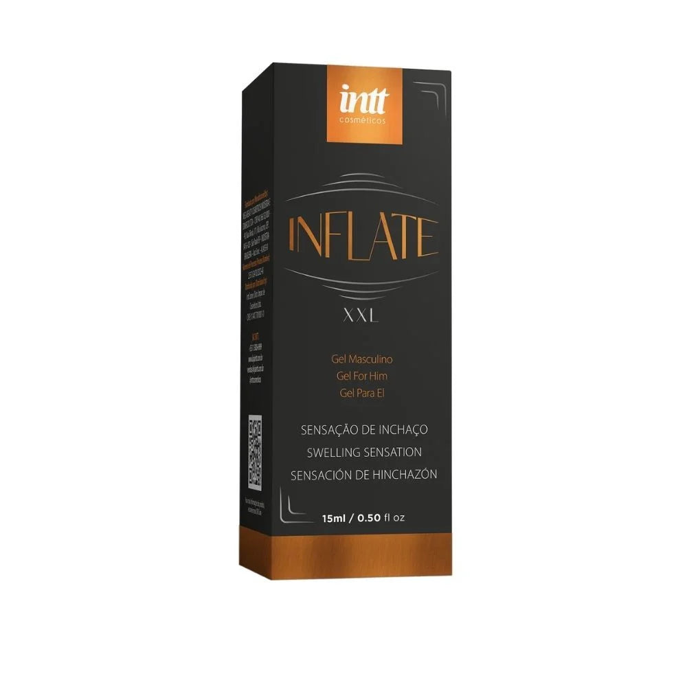 Excitante Unissex Beijável para Massagem Inflate 15ml