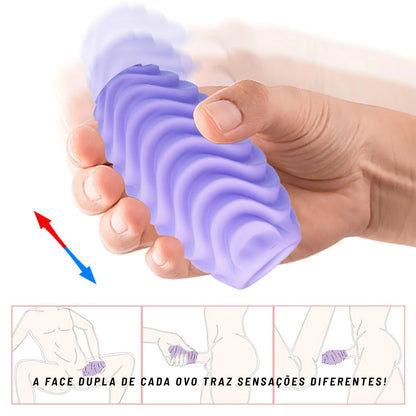 Masturbador Egg Double Side Texturizado - Pretty Love