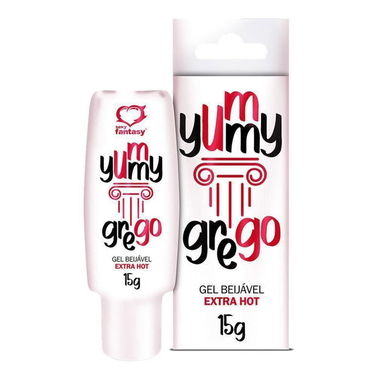 Gel Beijável Yummy Grego Extra Hot 15g