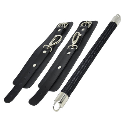 Separador de Braços com Algemas em Couro - 25 cm