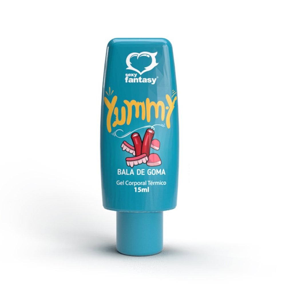 Excitante yummy gel termico que esquenta esfria beijavel 15ml