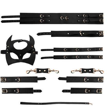 Kit Sado Bondage Luxo Daredevil - 7 Peças
