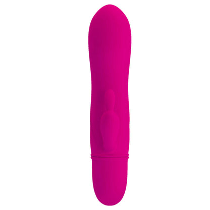 Vibrador Duplo com 10 Funções de Vibração Caesar Soft Touch 12 cm x 2,5 cm - Coleção Pretty Love