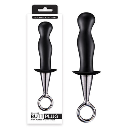 Butt Plug de Próstata com Alça de Metal