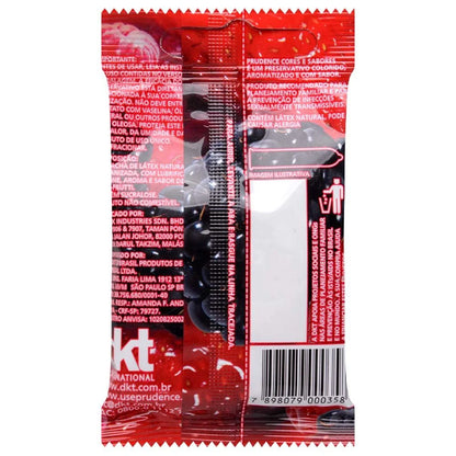 Preservativo Tutti Frutti Prudence com 3 Unidades
