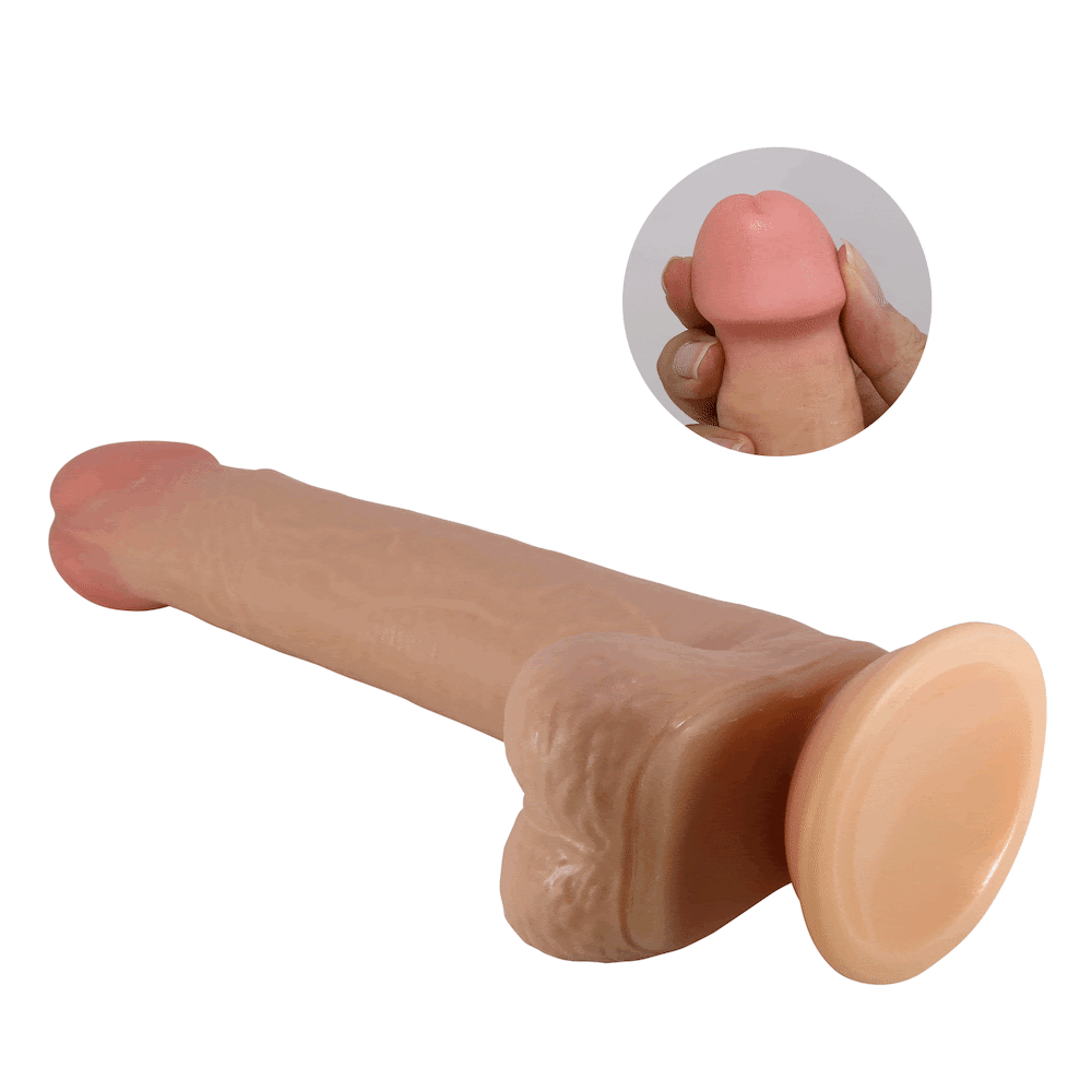 Pênis Ultra Realístico com Ventosa Sliding Skin - Tallen