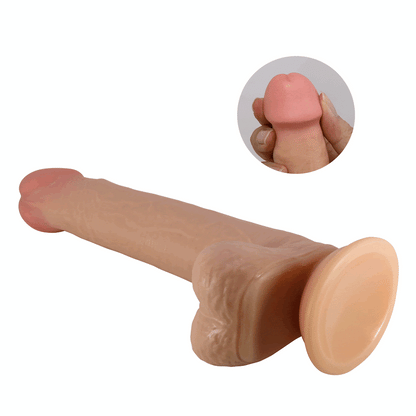 Pênis Ultra Realístico com Ventosa Sliding Skin - Tallen