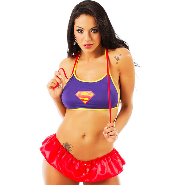 Mini Fantasia Sensual Super Girl - Pimenta Sexy