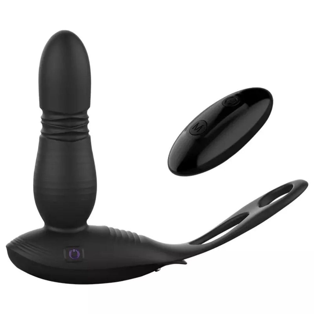 Massageador de próstata por vibro com controle remoto