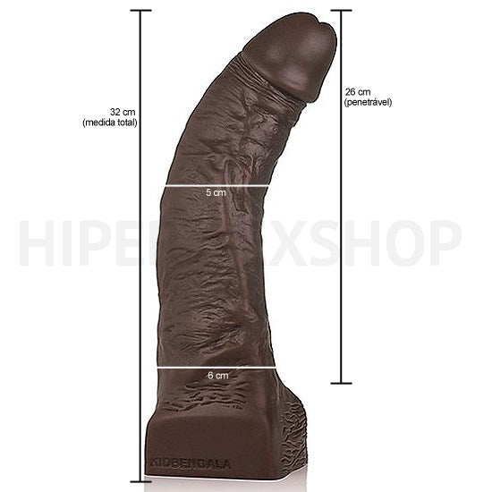 Pênis Kid Bengala - Réplica Perfeita Moldada a Partir do Pênis Real 32cm