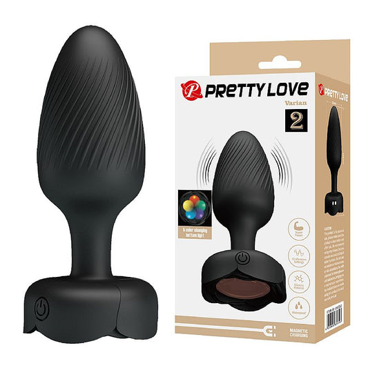 Plug Anal com Vibro / Luz de Led - Varian