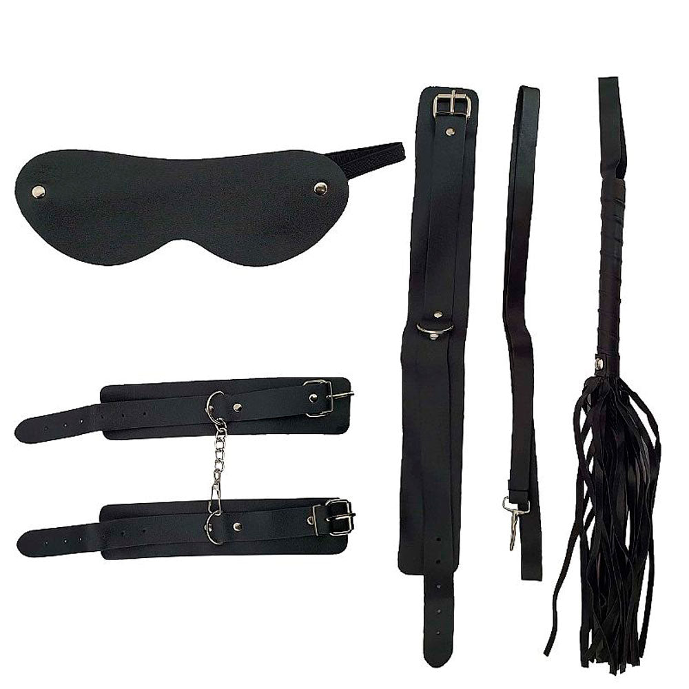 Kit Sado Erótico - Bondage 2 com 5 Acessórios Exclusivos