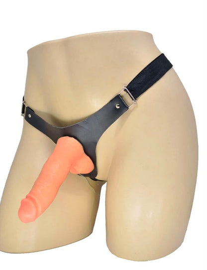 Cinta Peniana com Pênis em Cyberskin  16 cm x 4 cm