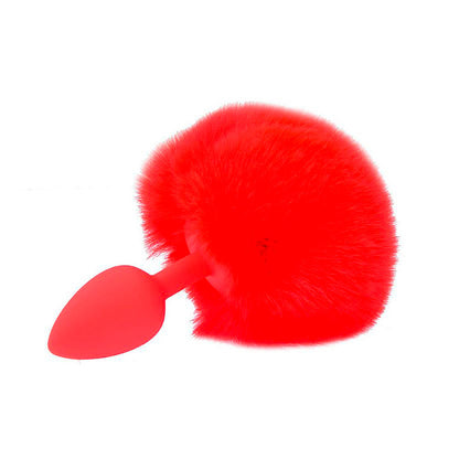 Kit Sado - Plug Coelhinho e Tiara de Orelhas - 4 Acessórios