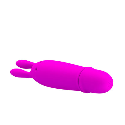 Vibrador Slim Coelho Boyce 12,5 cm x 2,5 cm - Coleção Pretty Love